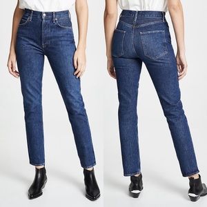 AGOLDE Remy High Rise Straight Jean in Wink
